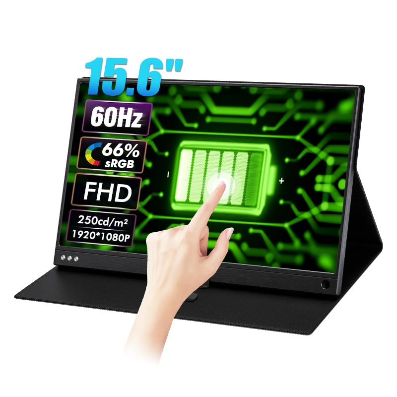 KYLETROC 15.6 ġ ġ ũ ޴ , Ǯ HD 1920x1080P IPS PC ÷, ޴ Ʈ ġ PS4   ͸